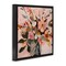 Stupell Industries Blush Abstract Bouquet Framed Floater Canvas Wall Art Design by Sasha